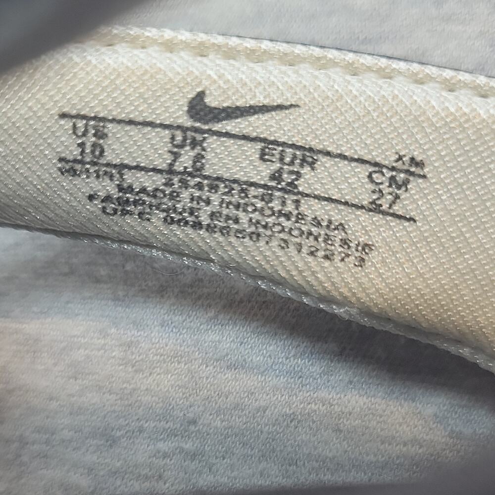 Nike Comfort Footbed Men's Thong Sandals Black Logo Cushioned Slip On US 10 - Picture 5 of 9